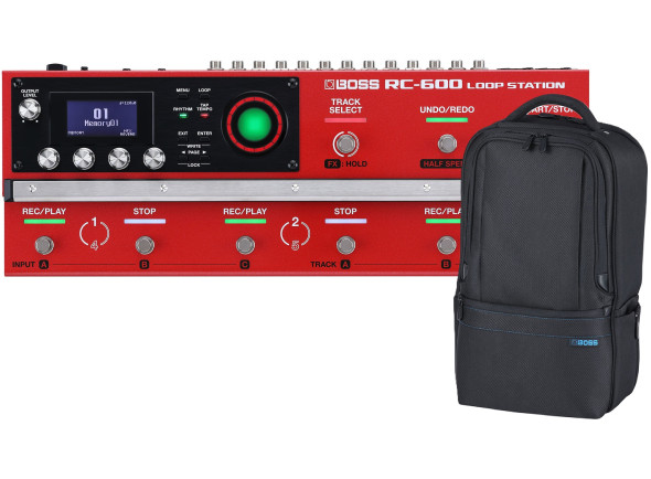 <b>BOSS RC-600 PEDALEIRA LOOPSTATION DELUXE PACK BOLSA TRANSPORTE BOSS CB-BU10</b> <b>BOSS RC-600 PEDALEIRA LOOPSTATION DELUXE PACK BOLSA TRANSPORTE BOSS CB-BU10</b>